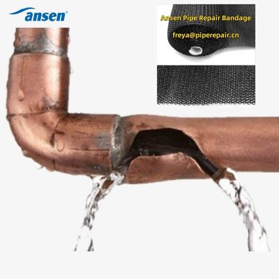 Water-Activated Polyurethane Resin Fiberglass Waterproof  Pipe Repair Tape For Emergency Repair