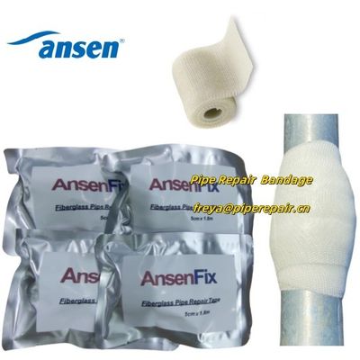 Plumbing Material Water-Activated Composite Wrap With Urethane Resin Impregnated Pipe Repair Bandage Sealing Broken Pipe