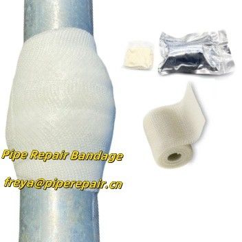 Woven Fibreglass Impregnated With A Water Activated Polyurethane Resin Pipe Repair Bandage For Pipe Emergency Repair