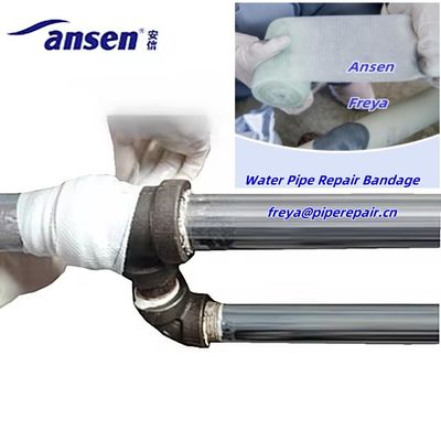 Woven Fibreglass Impregnated With A Water Activated Polyurethane Resin Pipe Repair Bandage For Pipe Emergency Repair