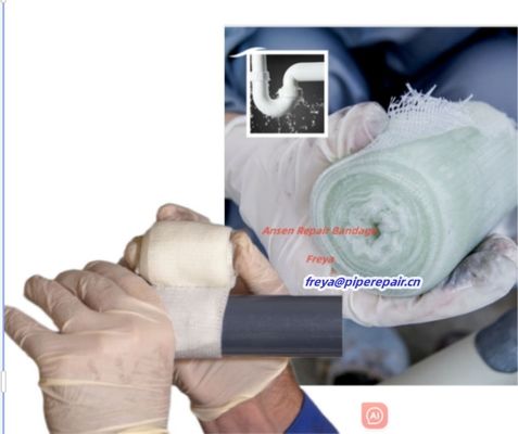 Quick Seal Polyurethane Impregnated Fiberglass Fixing Tape Pipe Seal Repair Bandage