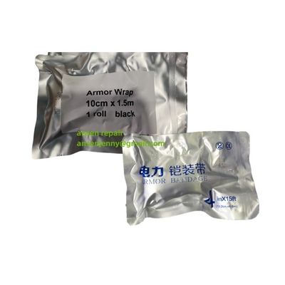 Water activated fiberglass Armorcast Structural Material tape