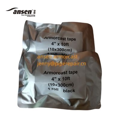 Water Activated Fiberglass Armor cast Fiberglass Tape Structural Armorcast wrap