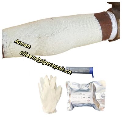 Special Fiberglass Fabric Impregnated With A Resin System Pipe Repair Bandage for 15cm Diameter Pipes