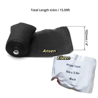 Special Fiberglass Fabric Impregnated With A Resin System Pipe Repair Bandage for 15cm Diameter Pipes