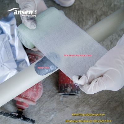 High Quality Wholesale Disposable Fibreglass Wrap With A Water-Activated Resin Pipe Repair Bandage 4 Inch(10cm*3.6m)