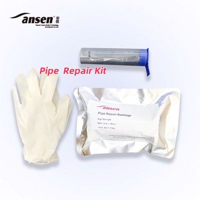Plumber Material White And Black Mesh Pipe Repair Bandage Pipe Repair Bandage To Repair Emergency Water Leaking