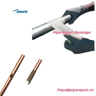 Woven FiberglassPipe Repair Bandage Impregnated with Water-activated Polyurethane Resin and 90mm Expoxy Putty