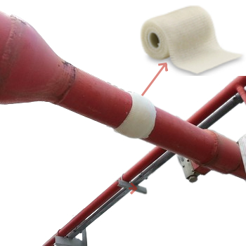 5cm-15cm Colorful Polyurethane Resin Fiberglass pipe leak repair bandage Kit