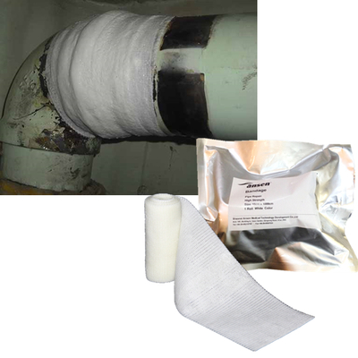 Exhaust pipe leaks quick repair kit bandage Water Hardening Tape
