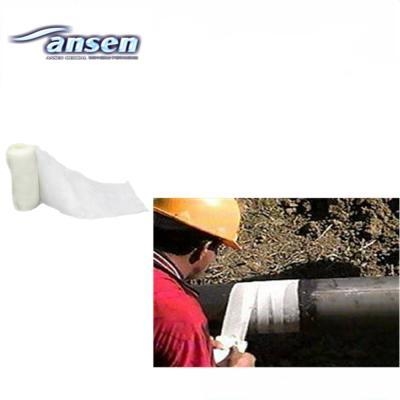 Moisture Cured Steel PVC Pipe Repair Bandage Polyurethane Fiberglass Wrap