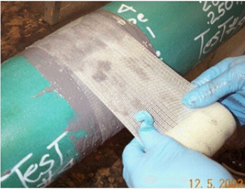 Exhaust flexible pipe repair kits pipe insulation bandage wrap
