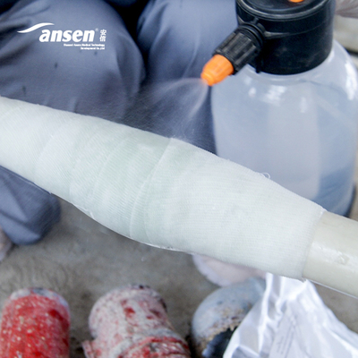 Water Activity Polyurethane Resin Fiberglass Mold Tape pipe leak repair clamp wrap