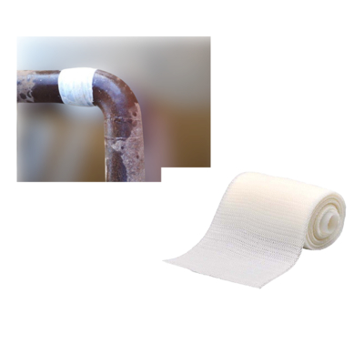 Resin Impregnated fibreglass tape exhaust flexible pipe repair kits