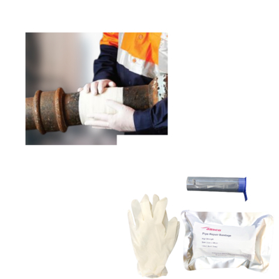 OEM water activated wrapping tape pipe repair bandage
