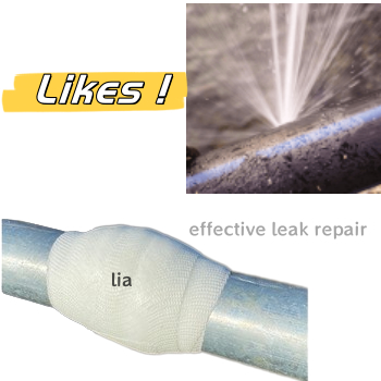 OEM Available Glass Ansen fix High Temperature Pipe Repair wrap seal bandage