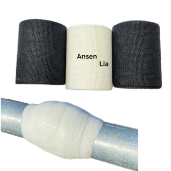 Black Pipe Wrap Tape leak seals adhesive fiberglass tape