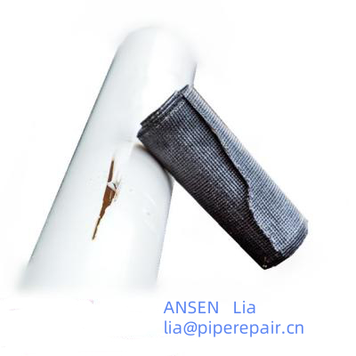 Black Pipe Wrap Tape leak seals adhesive fiberglass tape