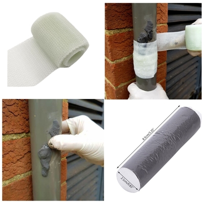 Waterproof pipe wrapping Water activated fibreglass tape