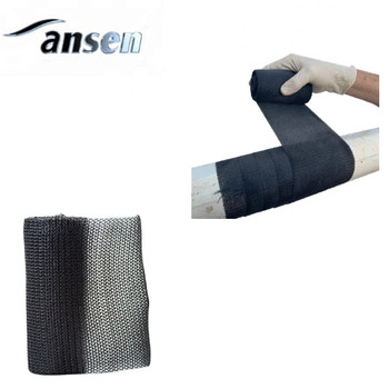 High pressure pipe repair Water activated fibreglass Wrap Repair Tape