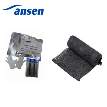 High pressure pipe repair Water activated fibreglass Wrap Repair Tape