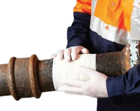 Water Activated Fiber Pipe Repair Bandage