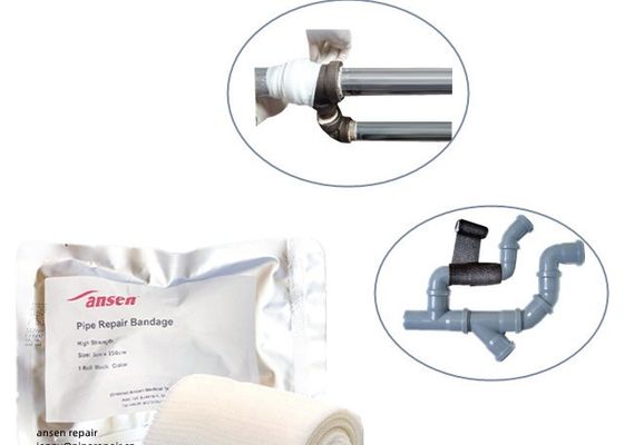 Water Activated Resin Impregnated Fiberglass Pipe Repair Wrap Tape