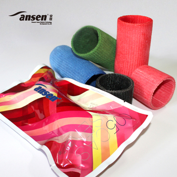 clinic hospital use polyester fiberglass bandage Medical casting tape in size 3inch, 4inch , 5inch and 6inch