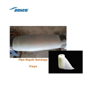 Plumbing Materials Urethane Impregnated Fiberglass Tape Pipe Repair Bandage for Online Pipe Sealing Repair