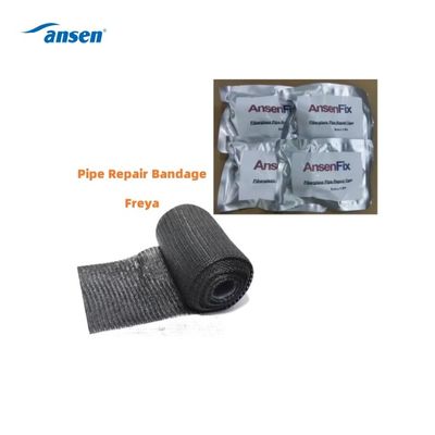 Plumbing Materials Urethane Impregnated Fiberglass Tape Pipe Repair Bandage for Online Pipe Sealing Repair