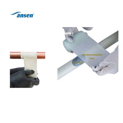 Water-activated Fiberglass Wrap Tape Impregnated with Resin Quickly Hardens to Repair Leaks and Damage in Pipes