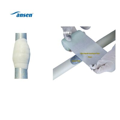 Water-activated Fiberglass Wrap Tape Impregnated with Resin Quickly Hardens to Repair Leaks and Damage in Pipes