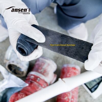 Easy to Apply Fiberglass Pipe Leak Repair Bandage Urethane Resin Impregnated Wrap Tape for Emergency Plumbing