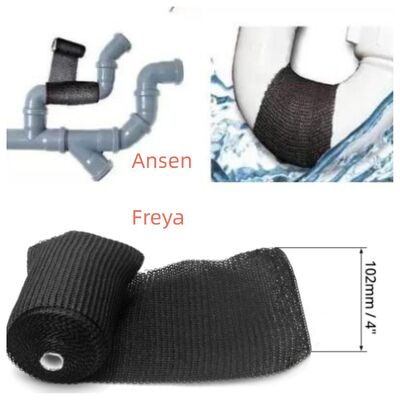 Fast-acting Anti Corrosion Urethane Resin Impregnated Pipe Wrap Repair Bandage with Epoxy Putty for Sealing Holes in Pipeline
