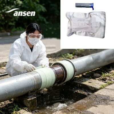 Pipe Repair Bandage Water Activated Fiberglass Tape to Repair Leaking Pipes