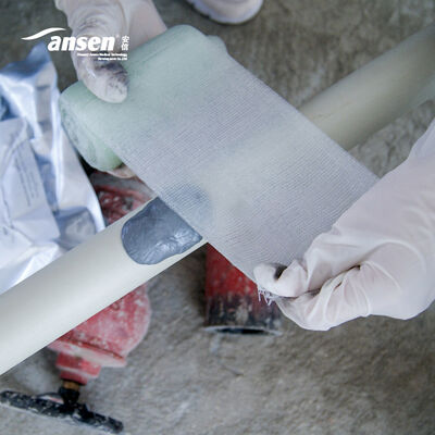 Best Selling Water Activated PU Resin Impregnated Pipe Repair Bandage for Pipe Leaking and Cracks Repair