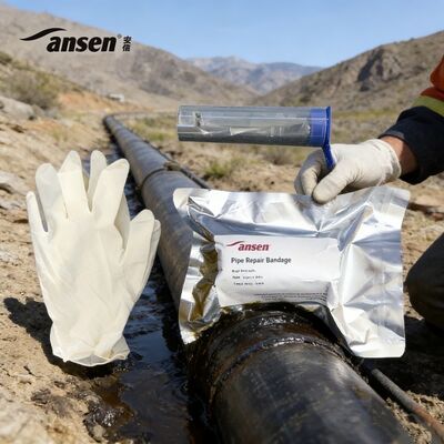 Water Activated Fiberglass Tape Pipe Repair Bandage for Leak Repair and Pipe Protection
