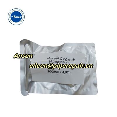 Quality Hot Supplier Black Armorcast 4560 100mm 3m Waterproof Fiberglass Wrap Armor Cast Tape Bandage