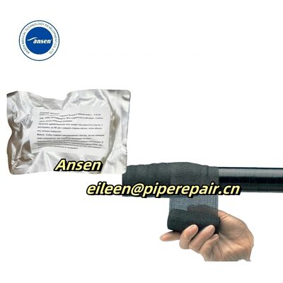 4inch 4.6m Black Structural Strengthening Material Sheath Repair Armor cast