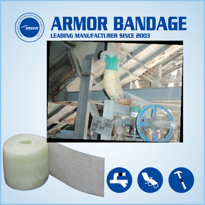 Industrial Glass Fiber Wrap bandage for additional mechanical protection of anti-corrosion coatings