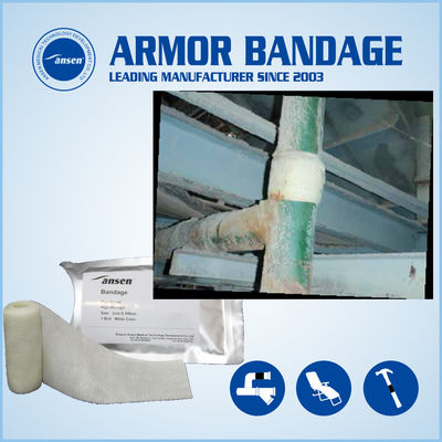Water Activated Industrial Fiberglass Fix Tape of oil and transport pipeline systems