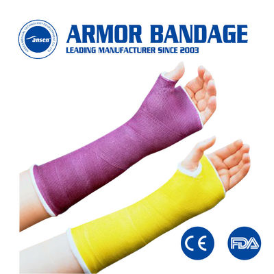 Medical leg Care Products 5inch Blue Waterproof Plaster Cast Short Arm Fiberglass Cast Orthopedic Casting Tape