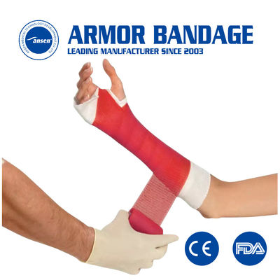 125mm 3.6m Medical Disposable casting fiberglass ORTHO FIBERGLASS CASTIN TAPE (BANDAGE)
