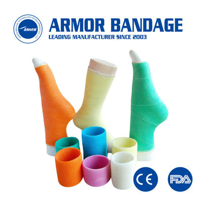 3inch 4yards Casting Tape Colors Synthetic Cast Fibreglass Cast Bandage Tape