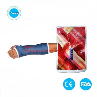 Arm Medical Bandage Orthopedic Fiberglass Cast Fabric Colored Casting Bandage Fiberglass Casting Tape