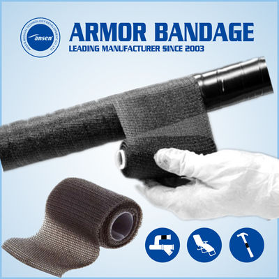 Quality Hot Supplier Black Armorcast 4560 100mm 3m Waterproof Fiberglass Wrap Armor Cast Tape Bandage