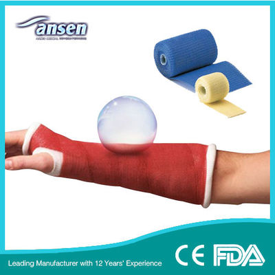 50mm 12ft Polyester cast tape water activity polyester cast bandage fiberglass cast bandage