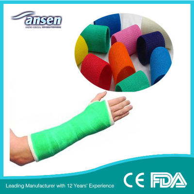 7.5cm 3.6m Waterproof Cast Hot sale factory price waterproof/ 3''X4Yd/roll orthopedic casting tape/ polymer casting tape