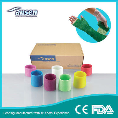 12.5cm 12ft colors Rapid Ossification (Concretion) Medical Bone Fracture Molding Orthopedic Fiberglass Casting Tape