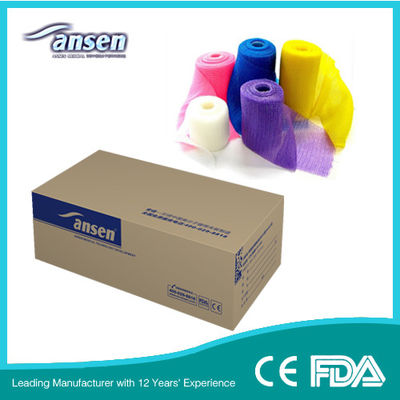 Waterproof Leg Cast Cover 3" 4yds Plaster Cast Tape Synthetic Medical Orthopedic Fiberglass cast tape